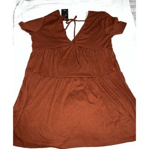 Brown dress